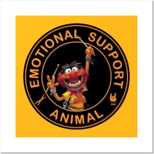 muppets emotional support animal Posters and Art